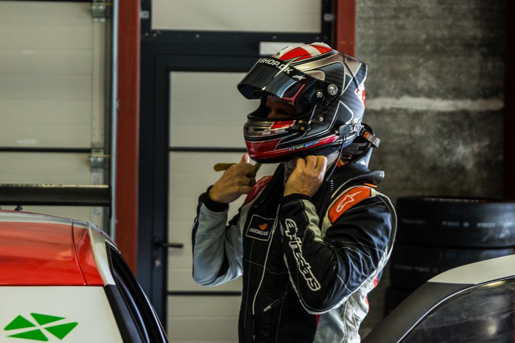 Kenn Bach var tæt på pole position, men måtte tage til takke med tredjehurtigste tid
(Foto: Niklas Majgaard)
